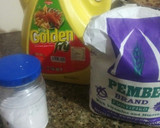 A picture of step 1 of Soft layers chapati.