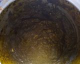 A picture of step 2 of Sarson ka Saag with Besan ki Roti.
