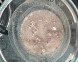 A picture of step 1 of Ragi drink.