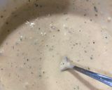 Une image de l'étape 1 de Pancakes light au saumon.