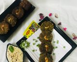 A picture of step 6 of Hara Bhara Kabab.