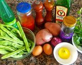 Foto del paso 1 de la receta: Ensalada de chauchas y papas. #cumplimos7