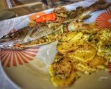 Foto del paso 9 de la receta: Trucha rellena y papas cremosas