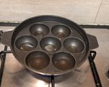 A picture of step 5 of Ragi appe (Kids friendly).