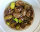 Foto del paso 4 de la receta: Aceitunas achatadas