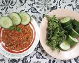 Foto langkah ke 6 dari resep Sambal trasi pecel lele.