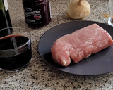 Foto del paso 1 de la receta: Solomillo de cerdo con glaseado de cerezas
