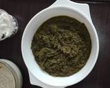 Sarson ka Saag and Makki ki Roti Lassi Podina Chutney and Makkan recipe step 11 photo