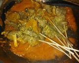 Foto langkah ke 8 dari resep Sate Ampela Bumbu Rujak.