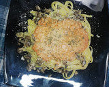 Foto del paso 8 de la receta: Fettuccine con champiñones y salsa cremosa rabiosa