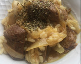 Foto del paso 7 de la receta: Seitán encebollado con arroz