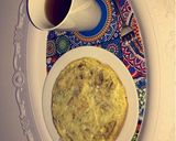 صورة لخطوة 3 من وصفة بيض بقطع التوست المحمص والزعتر 🍞🥚