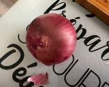 Une image de l'étape 3 de Pommes de terre sautées aux poivrons et oignon rouge.