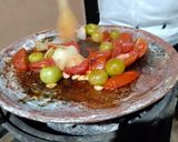 A picture of step 7 of Mole Negro.