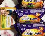 A picture of step 1 of Biscuit Cake.
