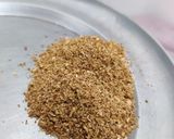 A picture of step 2 of Green dal.