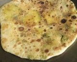 A picture of step 5 of Maithi Aoloo stuffed Paratha.