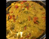 Une image de l'étape 4 de Sauté de porc aux endives poivrons et curry.