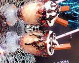 A picture of step 4 of Dalgona Shake and KitKat Shake.