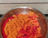 A picture of step 8 of Beetroot pasta.