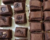 Foto langkah ke 5 dari resep Brownies kukus dng vla coklat lumer meleleh😘.
