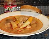 Gulyás leves recept (sertés húsból) recept fázis 10 fotója