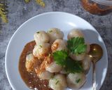 Foto langkah ke 4 dari resep Cilok nasi saus kacang.