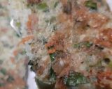 A picture of step 2 of #cabbage omellete.