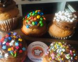 Foto del paso 7 de la receta: 🧁CUPCAKES 🧁 DE 🥕ZANAHORIA🥕(con 🌰nueces🌰 y 🍊naranja🍊)