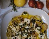A picture of step 12 of Marinated feta cheese.