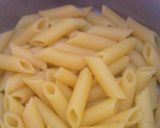 A picture of step 5 of Penne Pasta With Avocado Pesto.