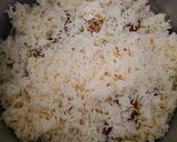 A picture of step 6 of Kofta Biryani (leftover Kofta Curry).