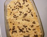 Une image de l'étape 4 de Crumble au pomme, banane et au pépite de chocolat.