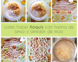 Foto del paso 1 de la receta: Ñoquis de papa (Con almidón de maíz y harina de arroz) y salsa de tomate! (SIN GLUTEN, SIN LACTOSA)
