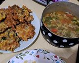 Foto langkah ke 5 dari resep Bakwan Jagung porsi kecil.