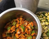 A picture of step 2 of Raw Mango Pickle.