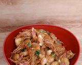Foto langkah ke 5 dari resep Tumis Udang Simpel.