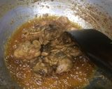 A picture of step 1 of Chicken Nehari.