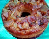 Foto del paso 6 de la receta: Budín de manzana y banana invertido