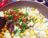 मैगी कटोरी मकई चाट(Maggi catori with corn chaat recipe in Hindi) रेसिपी चरण 6 फोटो