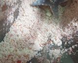 A picture of step 4 of Miyan taushe (groundnut soup).