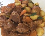 Vörösboros sertésragu recept fázis 4 fotója