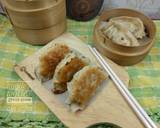 Kuotie/wotie/kwotie/gyoza ayam langkah memasak 6 foto