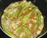 A picture of step 5 of Moroccan Okra Stew (Mlakhia).