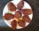 صورة لخطوة 4 من وصفة فطائر الموز والشوفان اللذيذه بطريقة رائعة وسهلة 🍌🍌🤎🤎😋😋