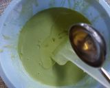 Foto langkah ke 3 dari resep Kue Bolu Pandan Merekah (no egg no mixer).