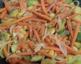 Foto del paso 3 de la receta: Ensalada tibia de Zanahorias y Albahaca