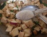 A picture of step 3 of Sweet potato sabji.