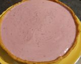 Une image de l'étape 11 de Tarte panna cotta au thé et framboises litchis.