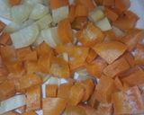 Lencse gulyás recept fázis 3 fotója